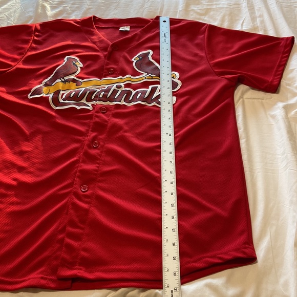 St.Louis Cardinals Jersey SZ XL Red - Picture 10 of 15